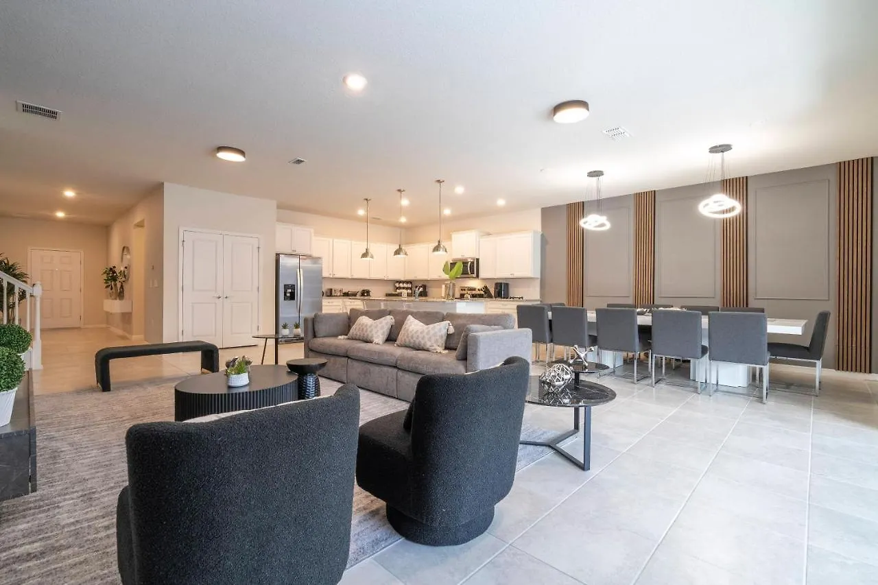 10 Bed Marvelous Villa - Free Resort Access 4109 Davenport Feriehus
