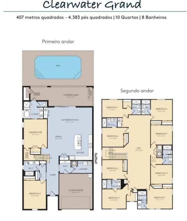 10 Bed Marvelous Villa - Free Resort Access 4109 Davenport 0*,